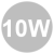 10 W