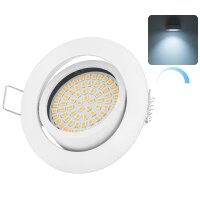 LED Einbaustrahler 5W Dimmbar | Schwenkbar 230V...