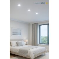 LED Einbaustrahler 5W Dimmbar | Schwenkbar 230V...