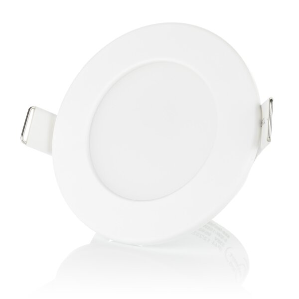 Einbaustrahler Bad LED 12V rund weiß IP44 5 Watt kaltweiß