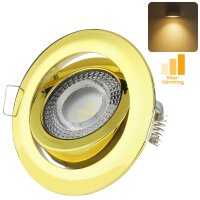 LED Einbaustrahler Schwenkbar | 3-Stufen Dimmbar 5W 230V...