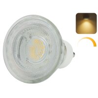 Dimmbares GU10 LED Leuchtmittel 7W Warmweiß (3000K) 530lm | 230V Lampe