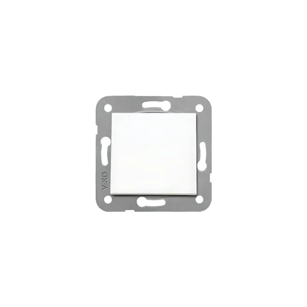 Ein/Ausschalter Unterputz IP20 | VIKO Lichtschalter Einsatz Weiß 10A