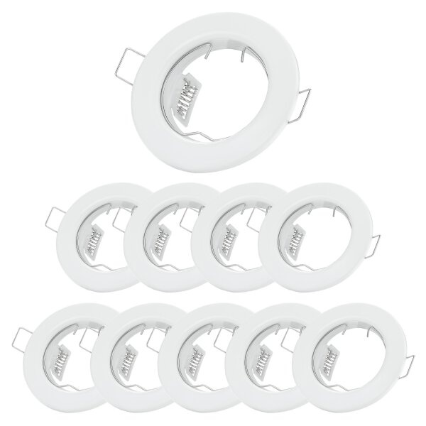 Sweet LED Einbaustrahler rund weiß matt GU10 einbauspot 230V Sparpack