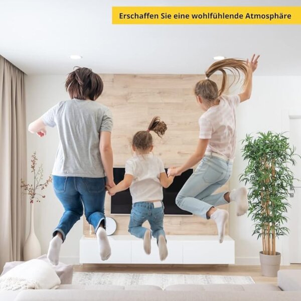 230 Volt Einbaustrahler Flach - Deckenspots Eckig Chrom Gebürstet GU10 - Einbaurahmen ohne Leuchtmittel -  10er SET Sparpack