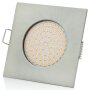 LED Einbaustrahler 6er Set 3,5W | Flach 65mm Einbauleuchten