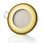 LED Einbaustrahler Dimmbar Warmweiß | 6er Set Gold 230V Spots 5W