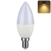 E14 LED Lampe Kerze | 4W 320lm Warmweiß 2700K Rund...