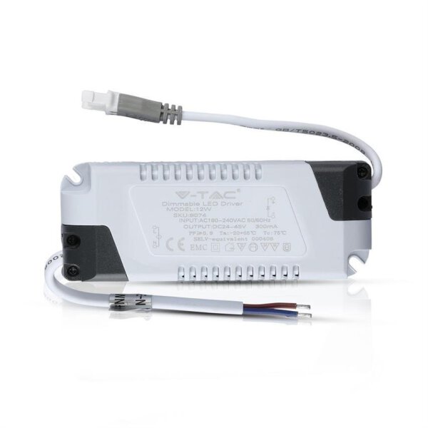V-TAC 12W Dimmbarer Adapter für LED Panel