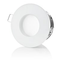 IP54 Einbaurahmen Bad 230V | Weiß Matt Aluminium...