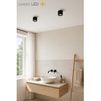 Deckenspots LED GU10 4er Set IP44 Bad Aufbauspots Rund...