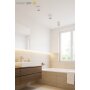 LED Aufbauspot GU10 4er Set IP44 Alu | rund 230V Bad