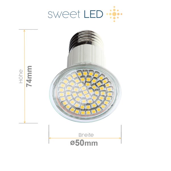 E27 LED Leuchtmittel 3W Warmweiß