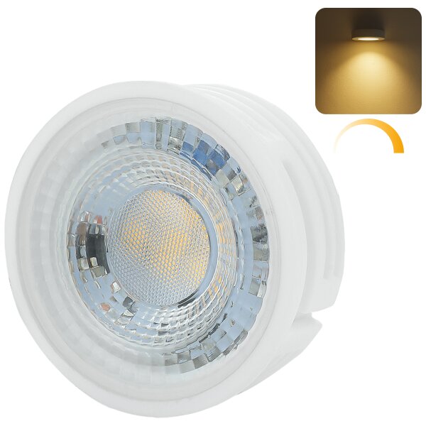 LED Modul Dimmbar 3000K | 5W Spot 230V Warmweiß 50mm Leuchtmittel