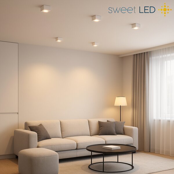 LED Modul Dimmbar 3000K | 5W Spot 230V Warmweiß 50mm Leuchtmittel