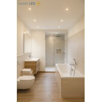 LED Einbaustrahler IP44 Bad Dimmbar 6er Set |...
