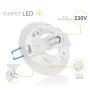 LED Einbaustrahler GX53 230V 8W 4000K | 3er Set Decken Spots