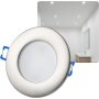 LED Einbauspots 6,5W 230V IP44 Dimmbar | 5er Set 6500K Kaltweiß