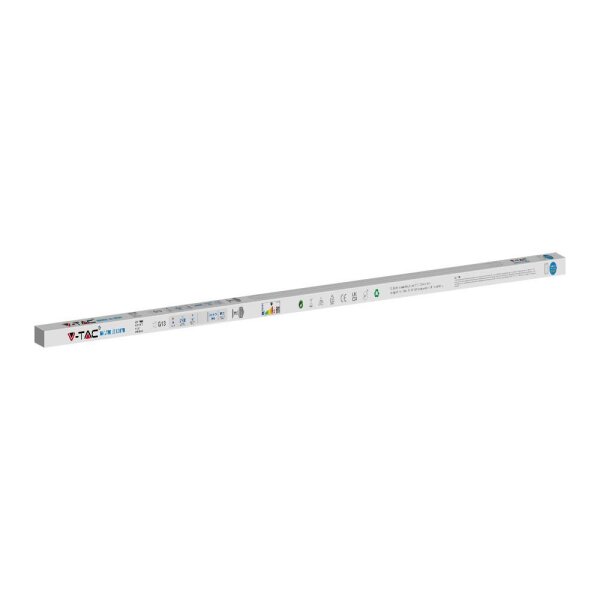 Röhre T8 rund weiß IP20 20Watt  LED-Neonröhre 150 cm Licht 6500 K Kaltweiß