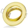 LED Einbaustrahler GU10 | LED Einbauspots 230V 6er Set Gold 5W 3000K