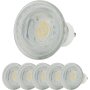 GU10 LED Lampe Dimmbar 7W Warmweiß 3000K 530lm Ersetzt 50W | 6er Set