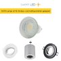 12er Sparpack GU10 LED Lampe Dimmbar 7W Warmweiß (3000K) 530lm | LED Deckenleuchte 230V