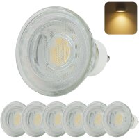 LED GU10 Spot 7W Warmweiß (3000K) 530lm | Ersetzt...