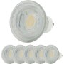 LED GU10 Spot 7W Warmweiß (3000K) 530lm | Ersetzt 50W Halogen 6er Set