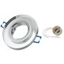 LED Einbaustrahler Glas GU10 | 6er Set LED Spots schwenkbar 230V