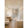 LED Einbaustrahler IP44 Weiß | GU10 7W 3000K Warmweiß Bad 230V