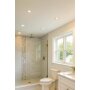 LED Einbaustrahler IP44 Silber | GU10 7W Warmweiß Bad Spot