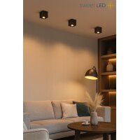 LED Aufbauspot GU10 7W 230V Schwenkbar | 4er Set 3000K...
