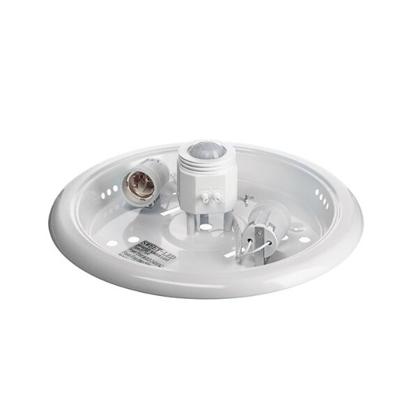 Deckenleuchte Sensor  E27 Fassung Weiß Bewegungssensor