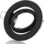 LED Einbaustrahler 5W GU10 230V Schwenkbar | 12er Set 3000K Schwarz