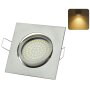 LED Einbaustrahler 3,5W Flach | 230V Warmweiß Einbauleuchten