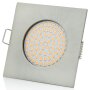 LED Einbaustrahler Eckig Flach | 3,5W Warmweiß Decken Spots