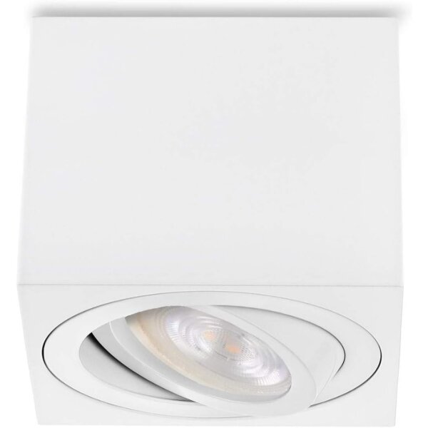 LED Aufbauspot 5W Schwenkbar | 230V CCT Modul Weiß Flach Spots