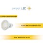 6er Set LED GU10 Lampe 5W | Warmweiß (3000K) 430lm 230V