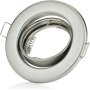 LED Einbaustrahler 5W GU10 230V Schwenkbar | 6er Set 3000K Chrom