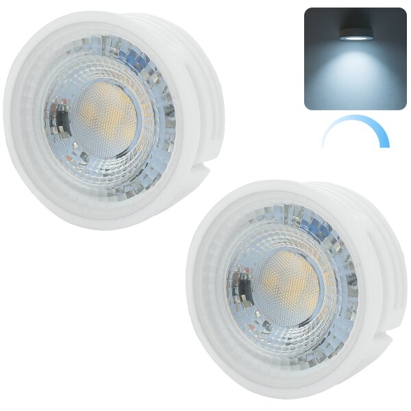 LED Modul 5W Dimmbar | 2er Set Leuchtmittel Kaltweiß 230V
