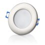 Bad IP44 Einbaustrahler 6,5W Dimmbar | Kaltweiß Flach Chrom
