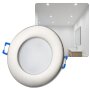 Einbaustrahler Bad IP44 Kaltweiß | 6,5W Flach Chrom 230V