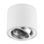 LED Aufbauspot Weiß matt | schwenkbar flach 230V Ø80mm IP20