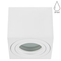 Eckig LED Aufbaustrahler IP44 Bad | Aufbauspots...