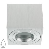 LED Aufputz Deckenspot IP44 eckig | 230V Bad...